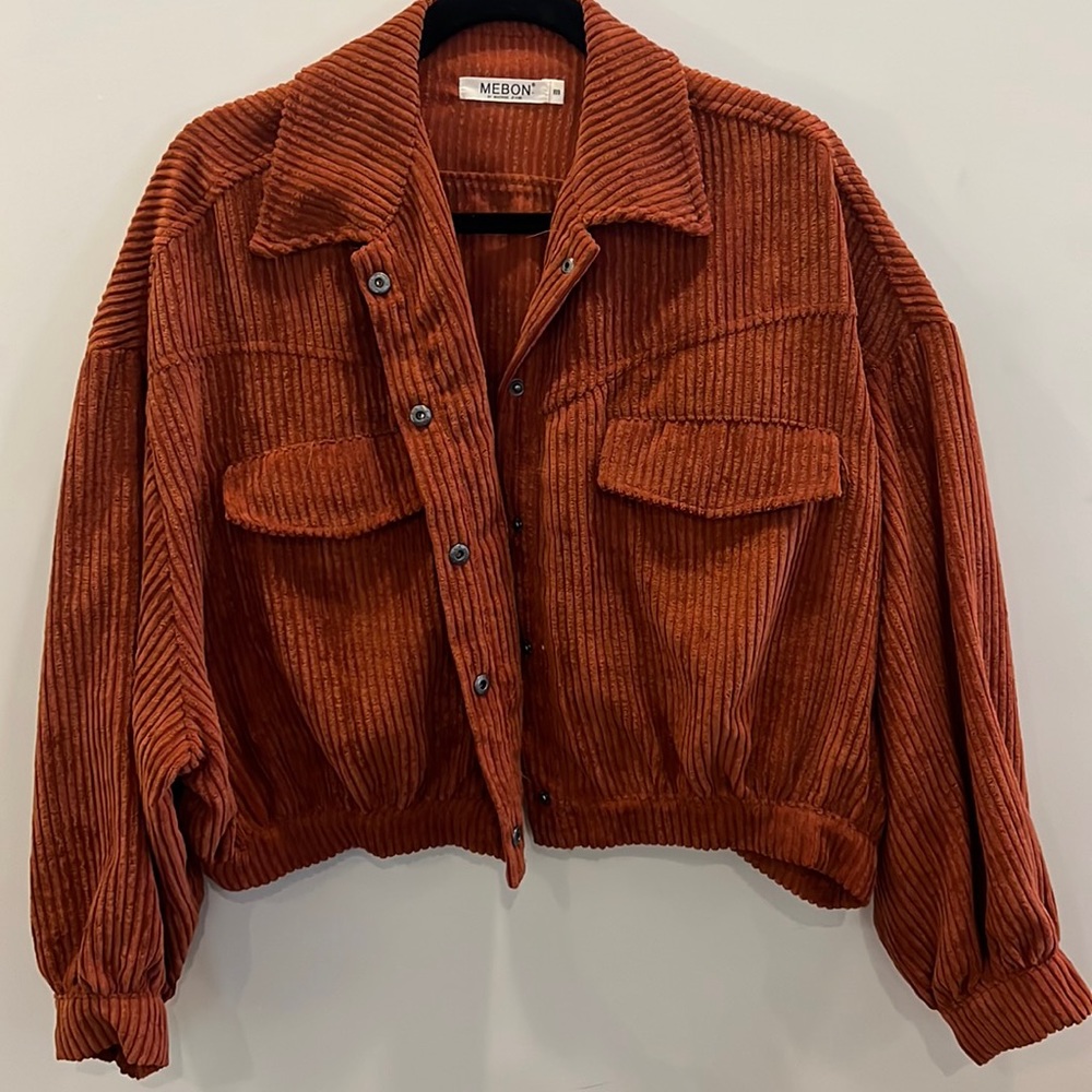 Vintage Corduroy Crop Top/Jacket